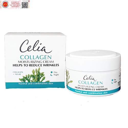 Kem chống nhăn Collagen Celia Collagen Moisturizing Cream Helps To Reduce Wrinkles