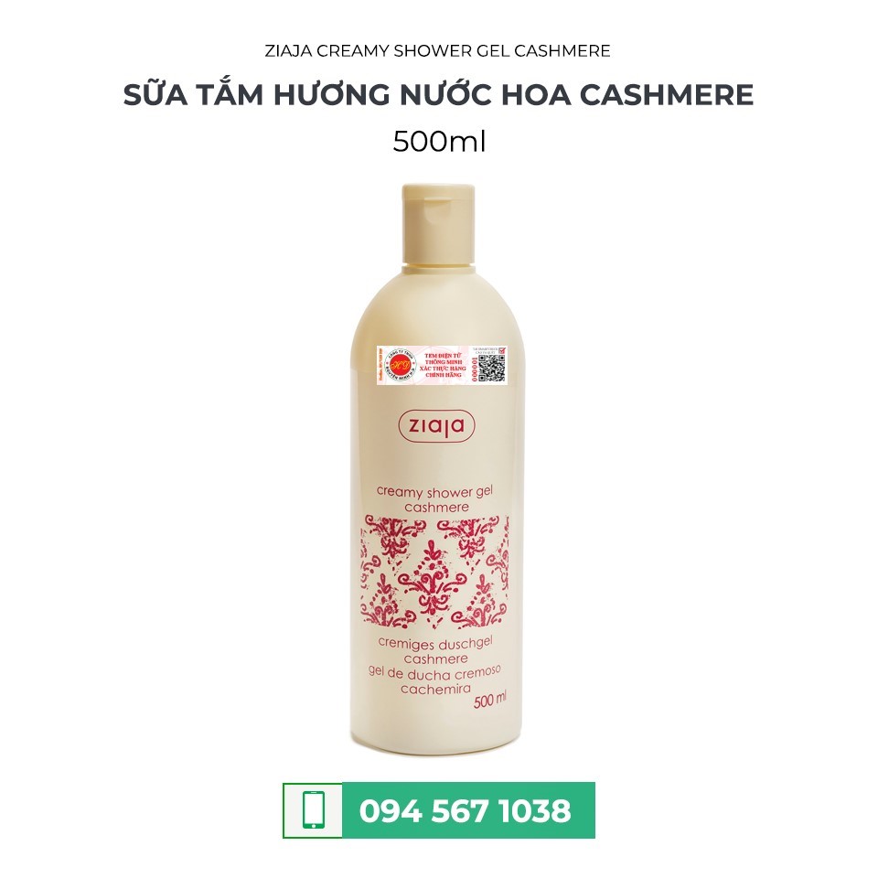 SỮA TẮM HƯƠNG NƯỚC HOA CASHMERE