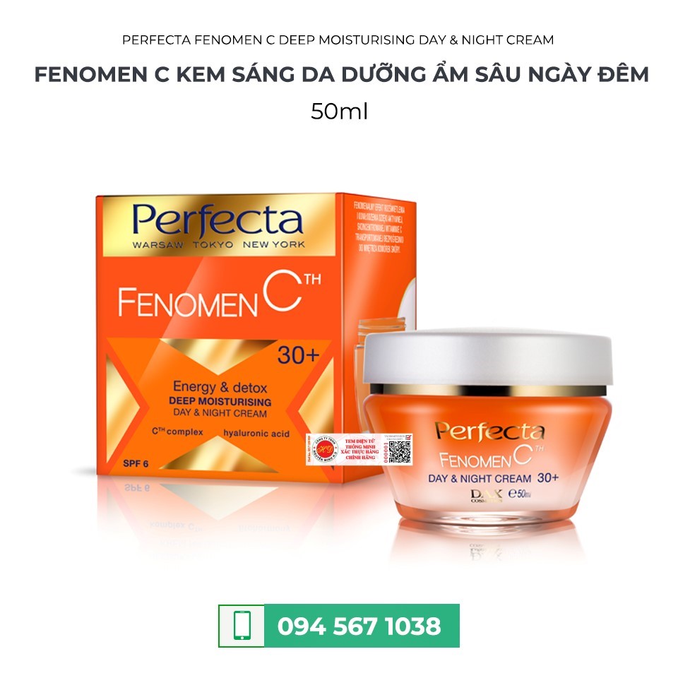 FENOMEN C KEM SÁNG DA DƯỠNG ẨM SÂU NGÀY ĐÊM